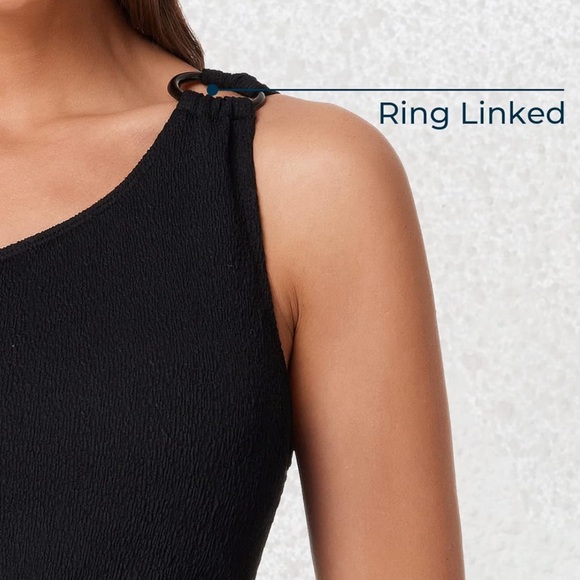 Summer Mae Maternity Swimsuit One Piece Ribbed Pregnancy Bathing Suit - Picture 3 of 3